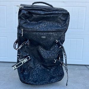 Victorias Secret Pink Wheelie Suitcase Luggage